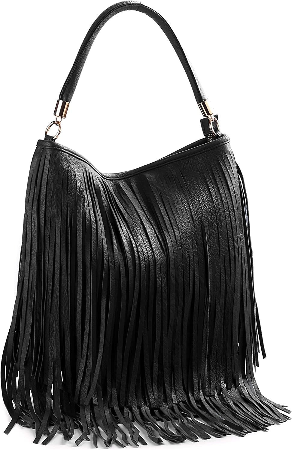 Sac en cuir avec franges Anais Sac en cuir avec franges Anais