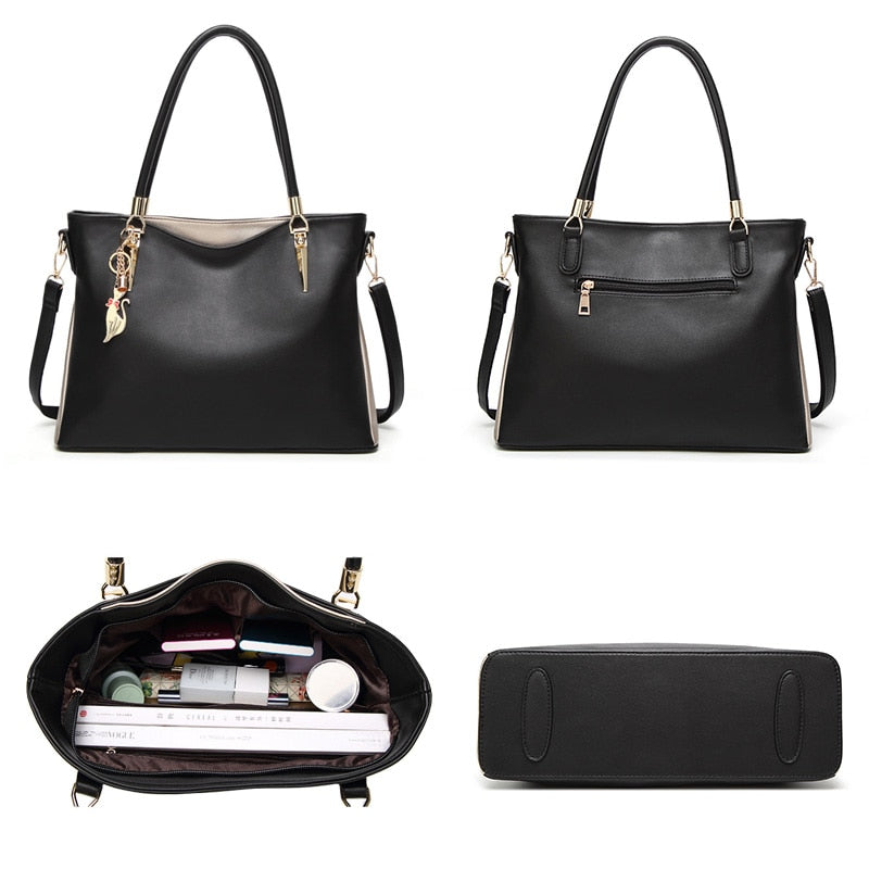 Sac A Main Grand Noir Femme