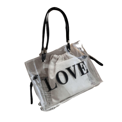 Shoulder Bag Sac Parfois Transparent Large Shoulder Shopper Bags