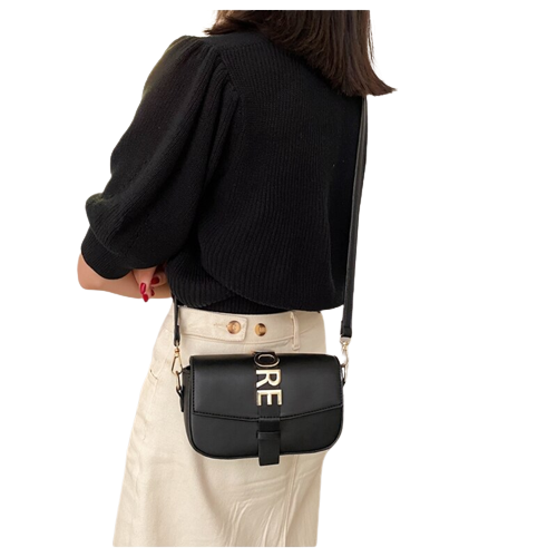 Sac Besace Noir Femme Pas Cher