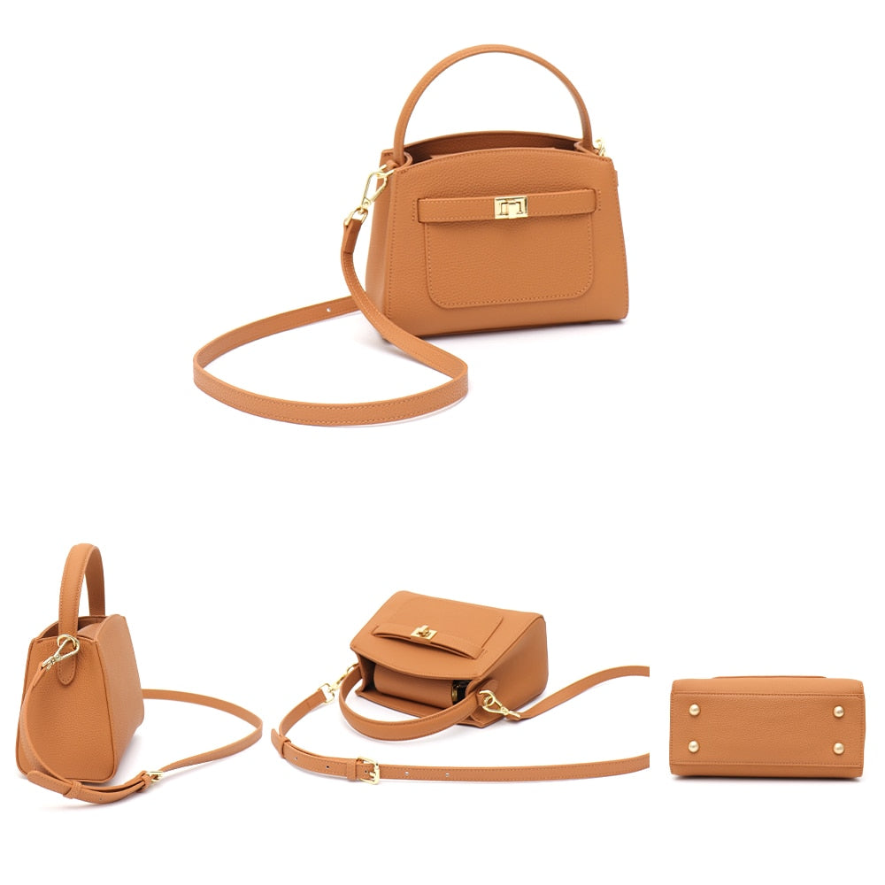 Sac A Main Femme Camel Tendance