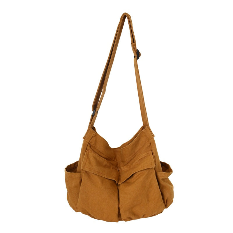 Sac En Toile Besace Femme