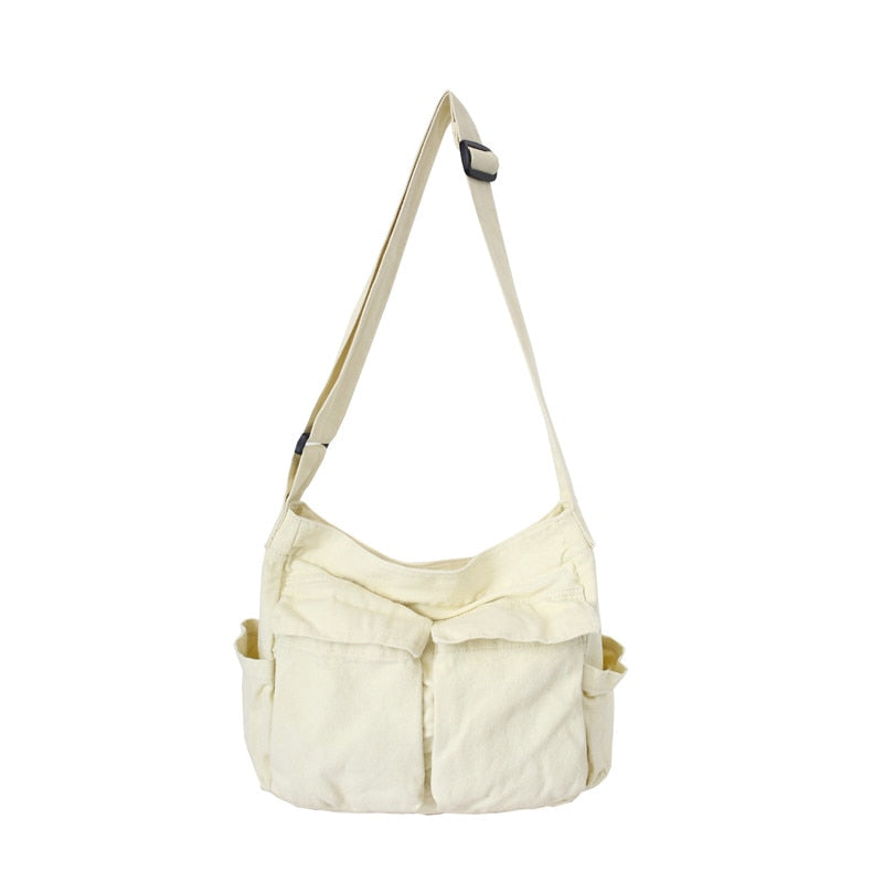 Sac En Toile Besace Femme