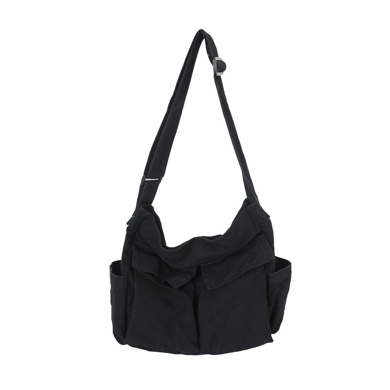 Sac En Toile Besace Femme