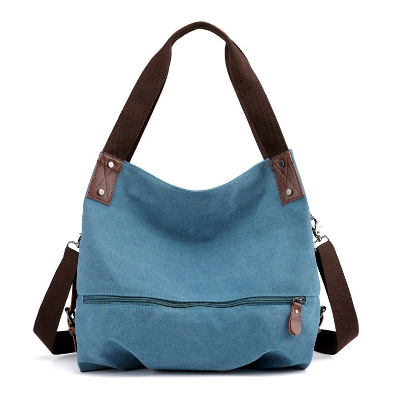 Sacs Besace Femme Toile