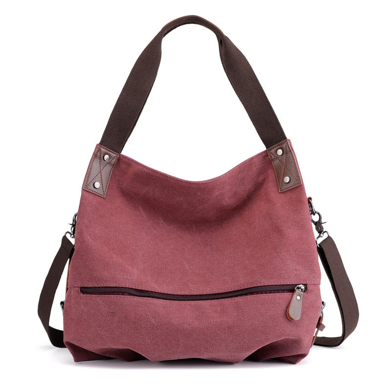 Sacs Besace Femme Toile