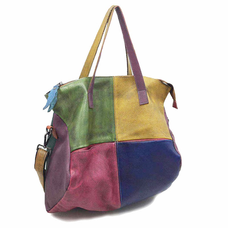 Sac a Main Femme en Cuir Coloré