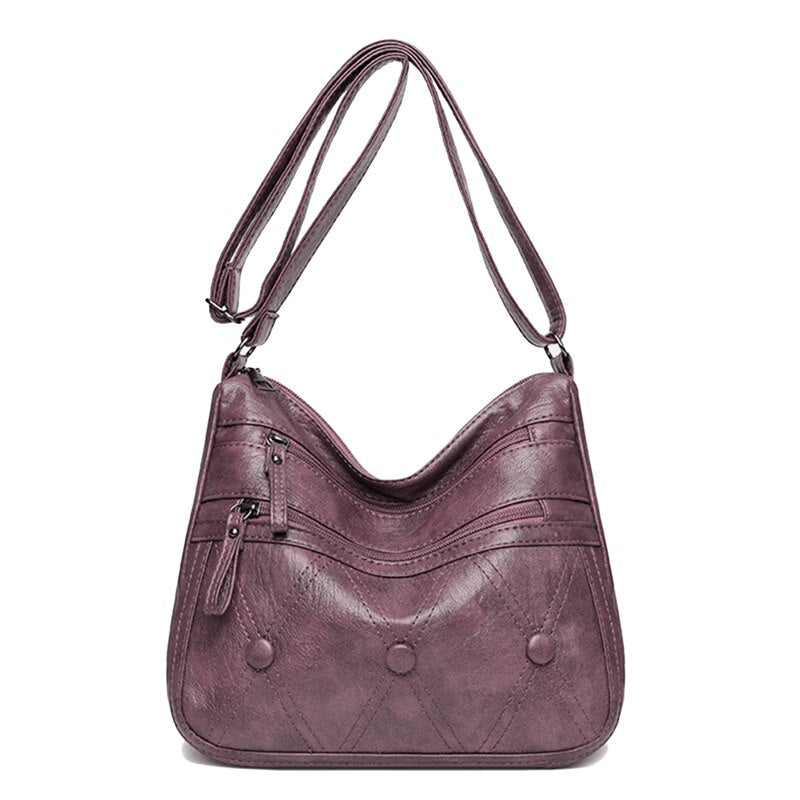 Sac Cabas Besace Femme En Cuir