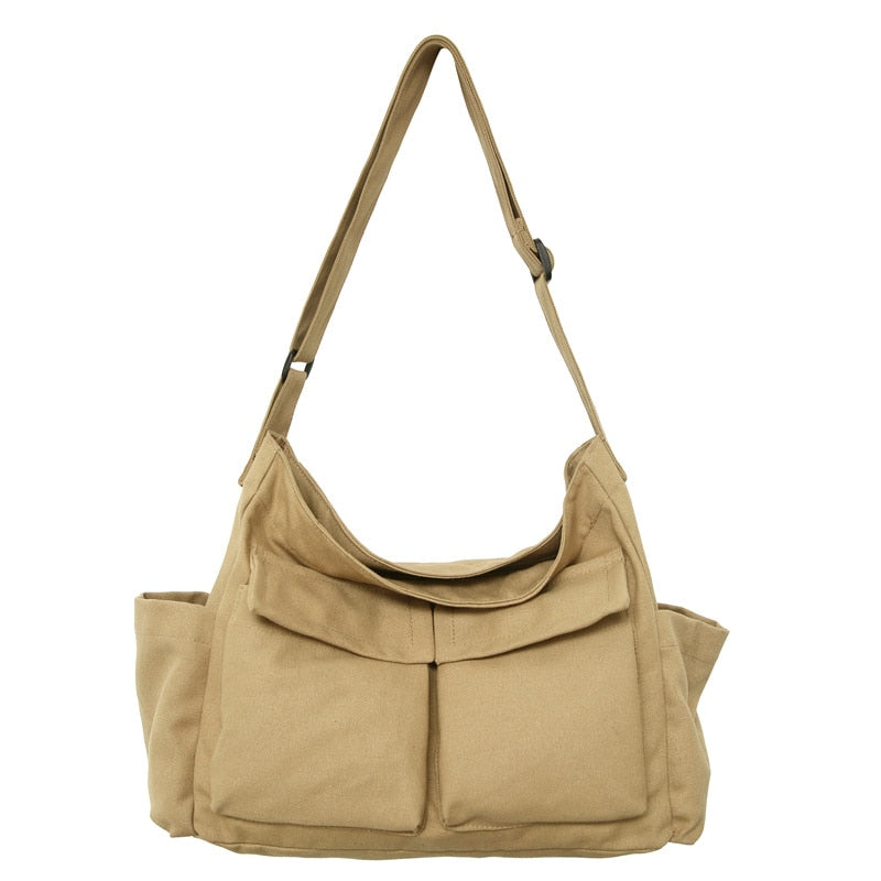 Sac En Toile Besace Femme