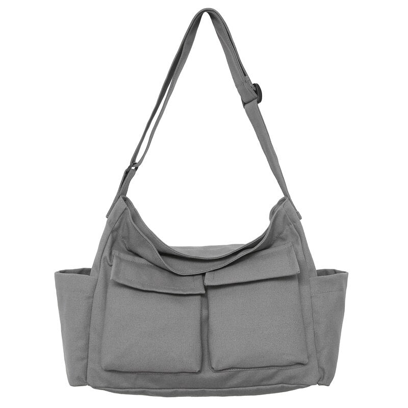 Sac En Toile Besace Femme