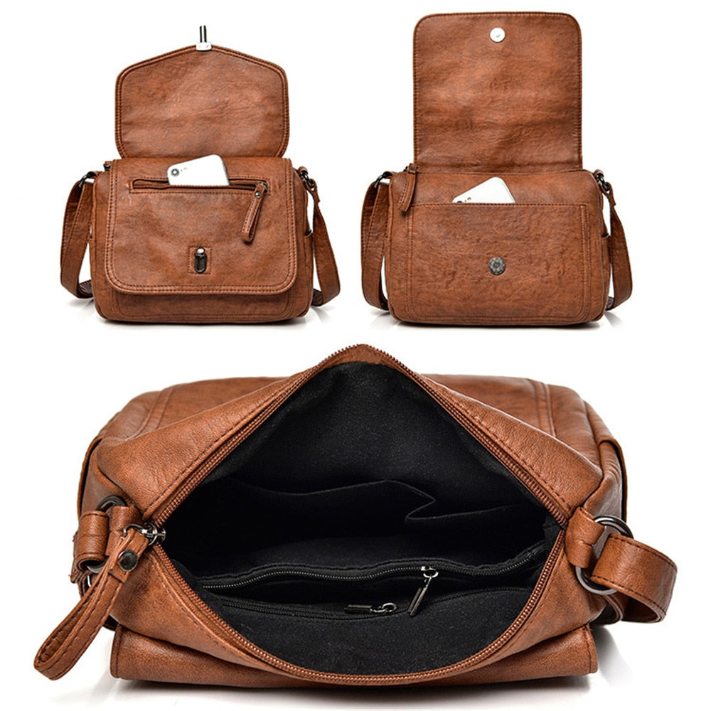 Sac Besace Vintage Femme