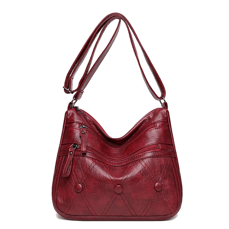 Sac Cabas Besace Femme En Cuir