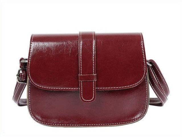 Sac Besace Rouge Femme