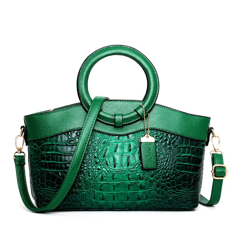 Petit sac à main femme vintage vert