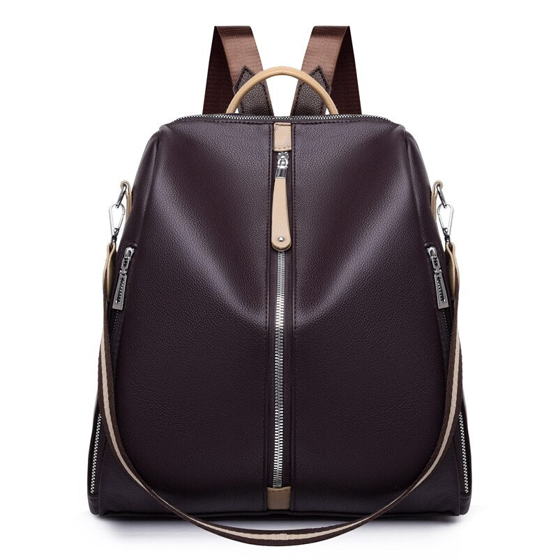 Sac à Dos Cuir Véritable Femme Mini Sac